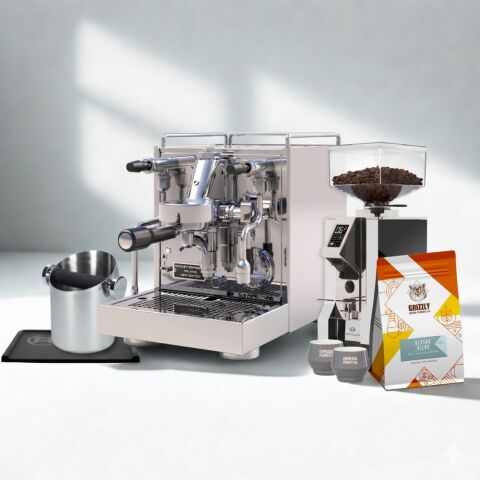 Rocket Now Edition Inox & Eureka Mignon Specialita Kahve Öğütücüsü Krom 16CR
