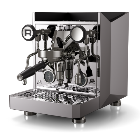 Rocket Giotto Fast V Espresso Makinesi - Eureka XL Krom Set