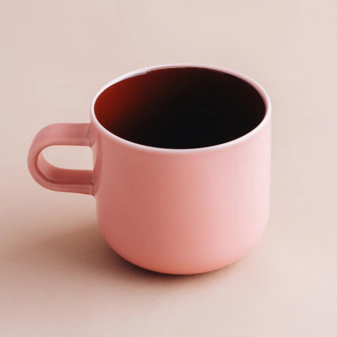 Acme x Karen Walker Bobby Mug – Pink + Chocolate