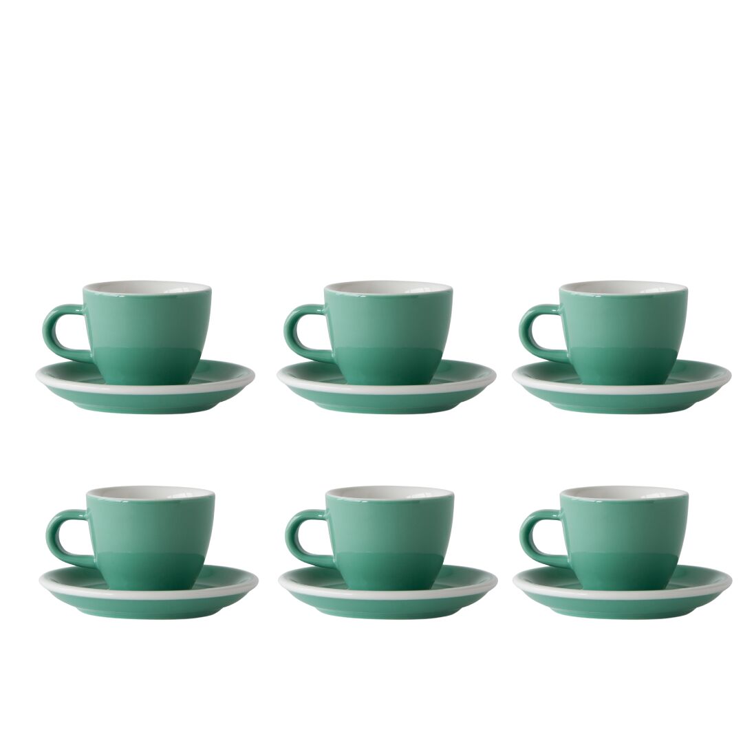 Acme Evolution 6'lı Espresso Fincan Seti Yeşil