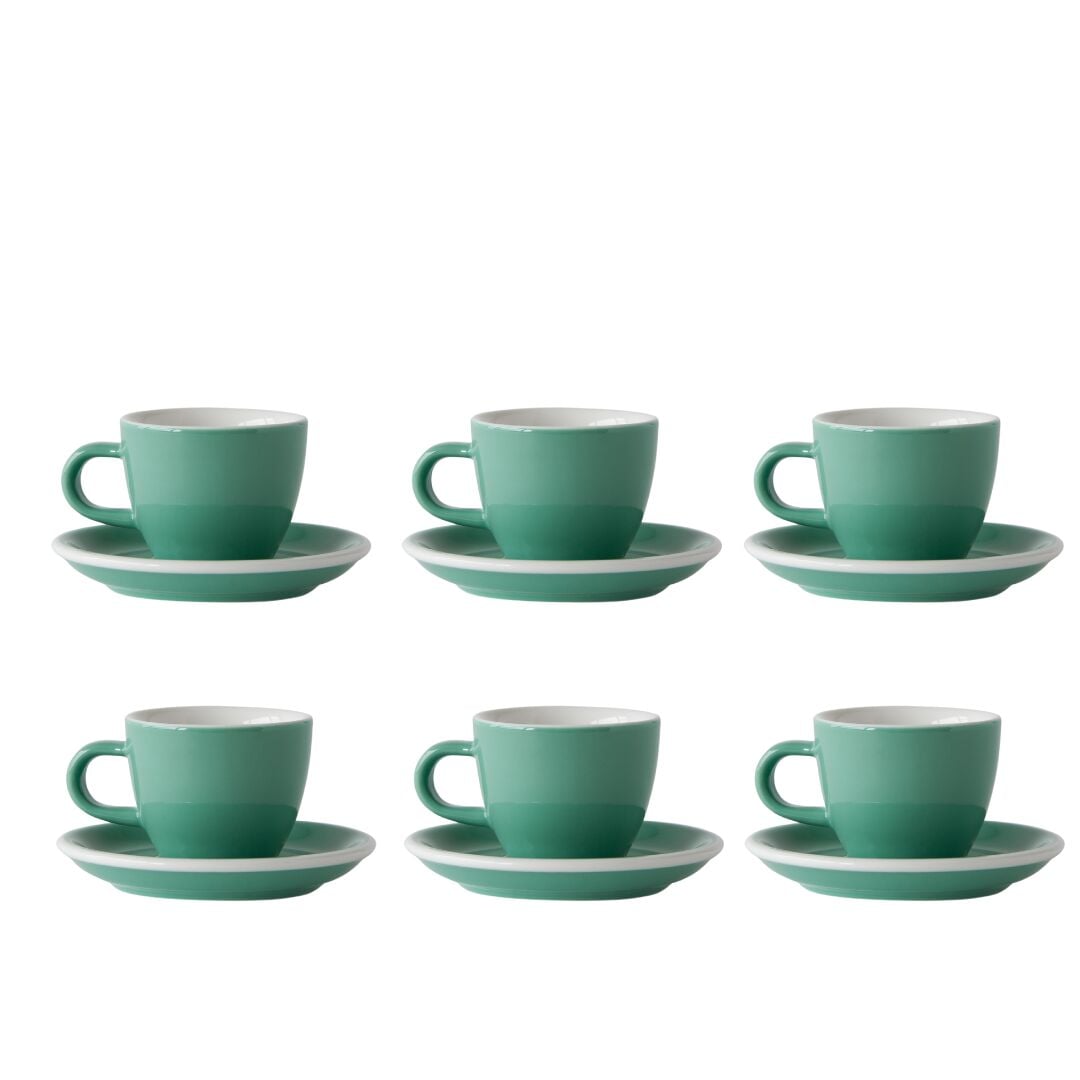 Acme Evolution 6'lı Espresso Fincan Seti Yeşil