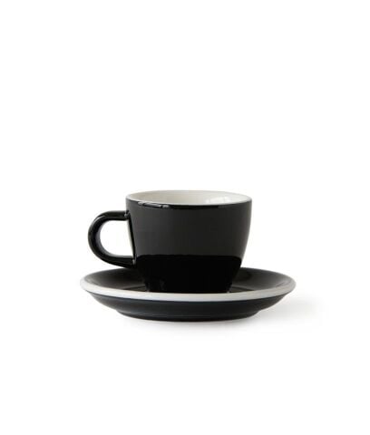 Acme Evolution 6'lı Espresso Fincan Seti Siyah