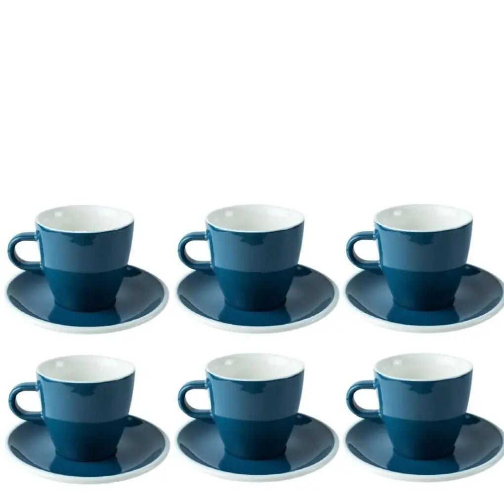 Acme Evolution 6'lı Espresso Fincan Seti Lacivert