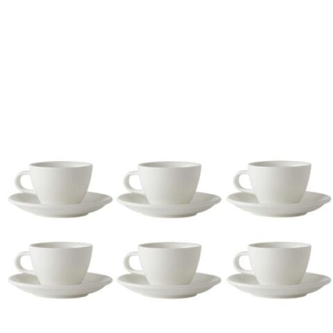 Acme Evolution 6'lı Flatwhite Fincan Seti Beyaz
