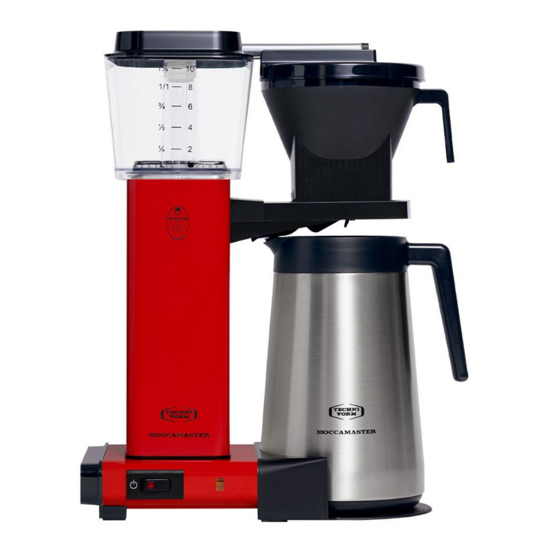 Moccamaster Filtre Kahve Makinesi - Termoslu Kırmızı