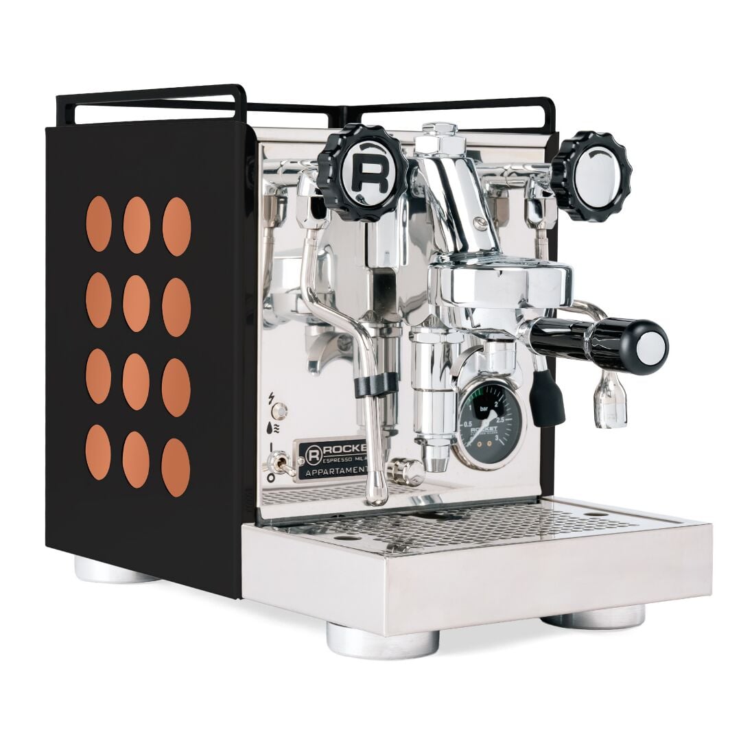 Rocket Appartamento 2.0 Black/Copper Espresso Makinesi