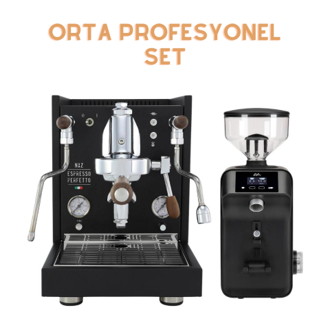 Quick Mill Naz Siyah – Life S Siyah / SET ALIMINDA EKSTRA İNDİRİM