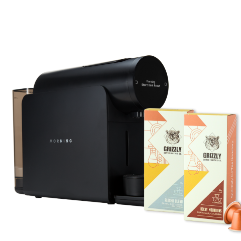 Morning Kapsül Kahve Makinesi Siyah