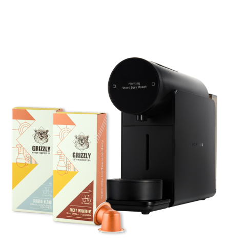 Morning Kapsül Kahve Makinesi Siyah