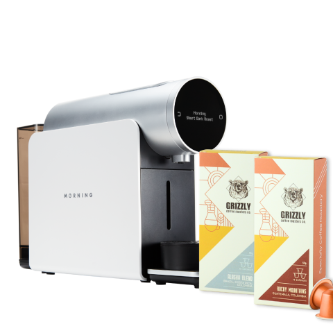 Morning Kapsül Kahve Makinesi Beyaz