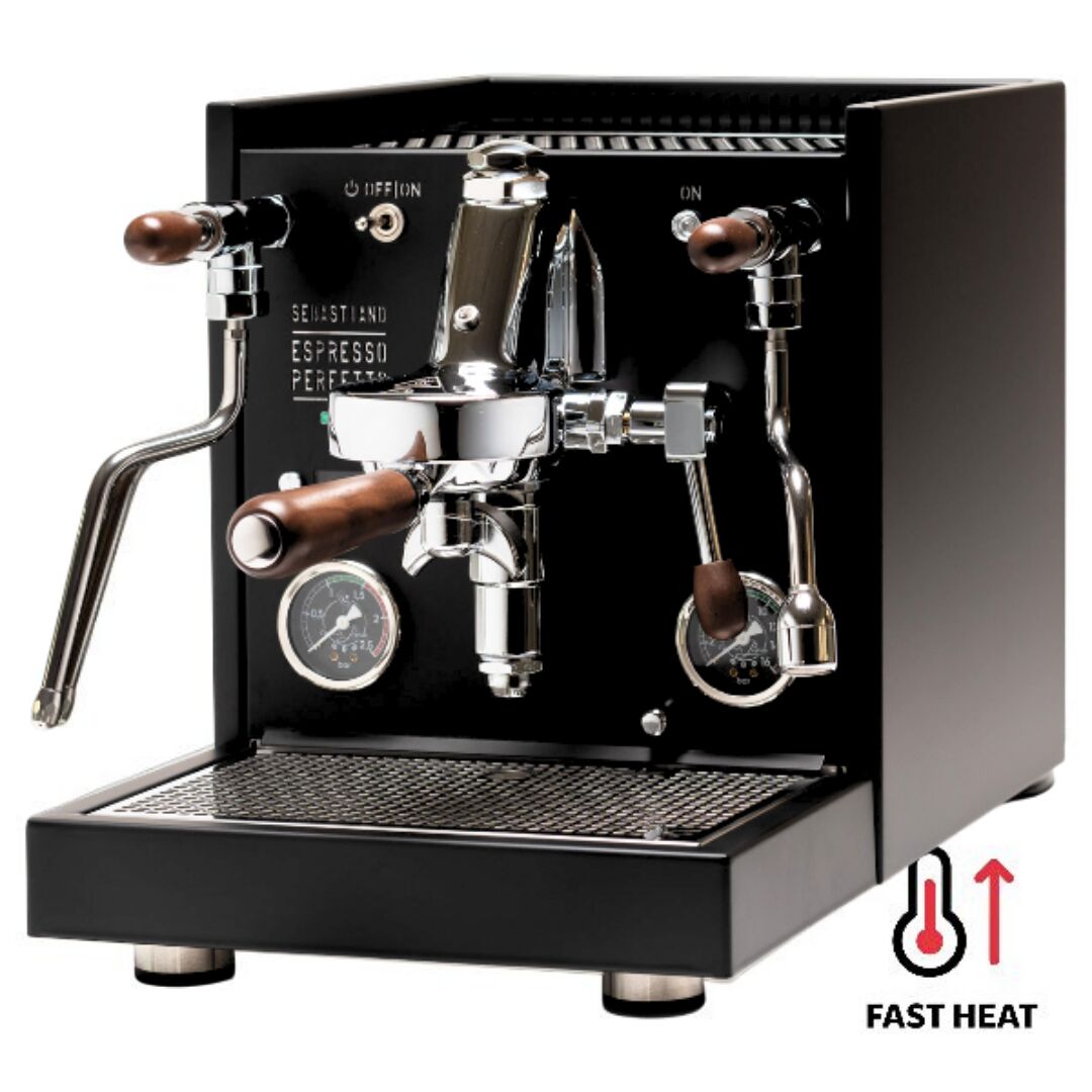 Quick Mill New Sebastiano PID Black Fast Heat