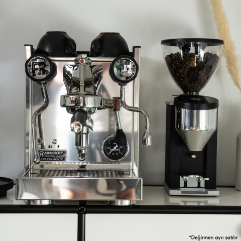 Rocket Appartamento TCA Black Espresso Kahve Makinesi