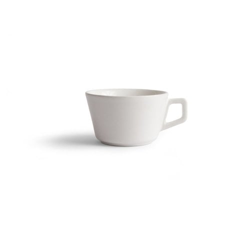 Created Angle Cappuccino Fincanı Beyaz