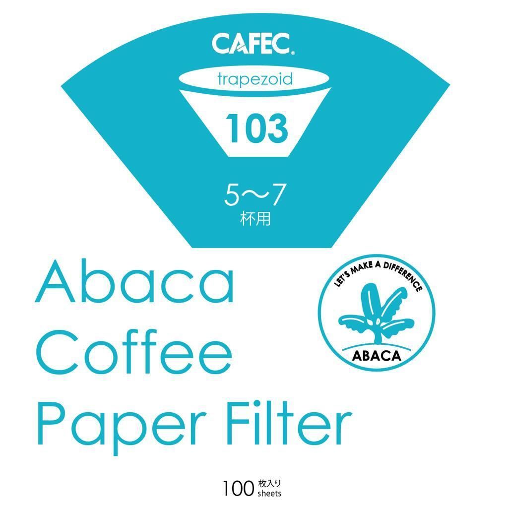 Cafec ABACA Trapezoid No.4 Filtre Kağıdı