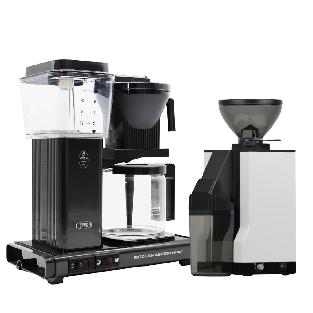 Moccamaster Select & Eureka Mignon Crono / SET ALIMINDA SEPETTE EKSTRA İNDİRİM