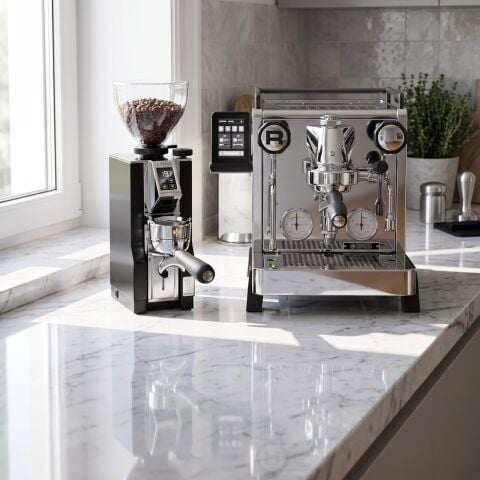 Rocket R58 Tune Espresso Kahve Makinesi & Eureka Libra 65 All Purpose Kahve Öğütücüsü Set
