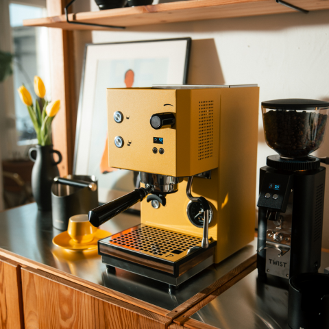 Profitec Pro GO 2.0 Sarı Kahve Makinesi