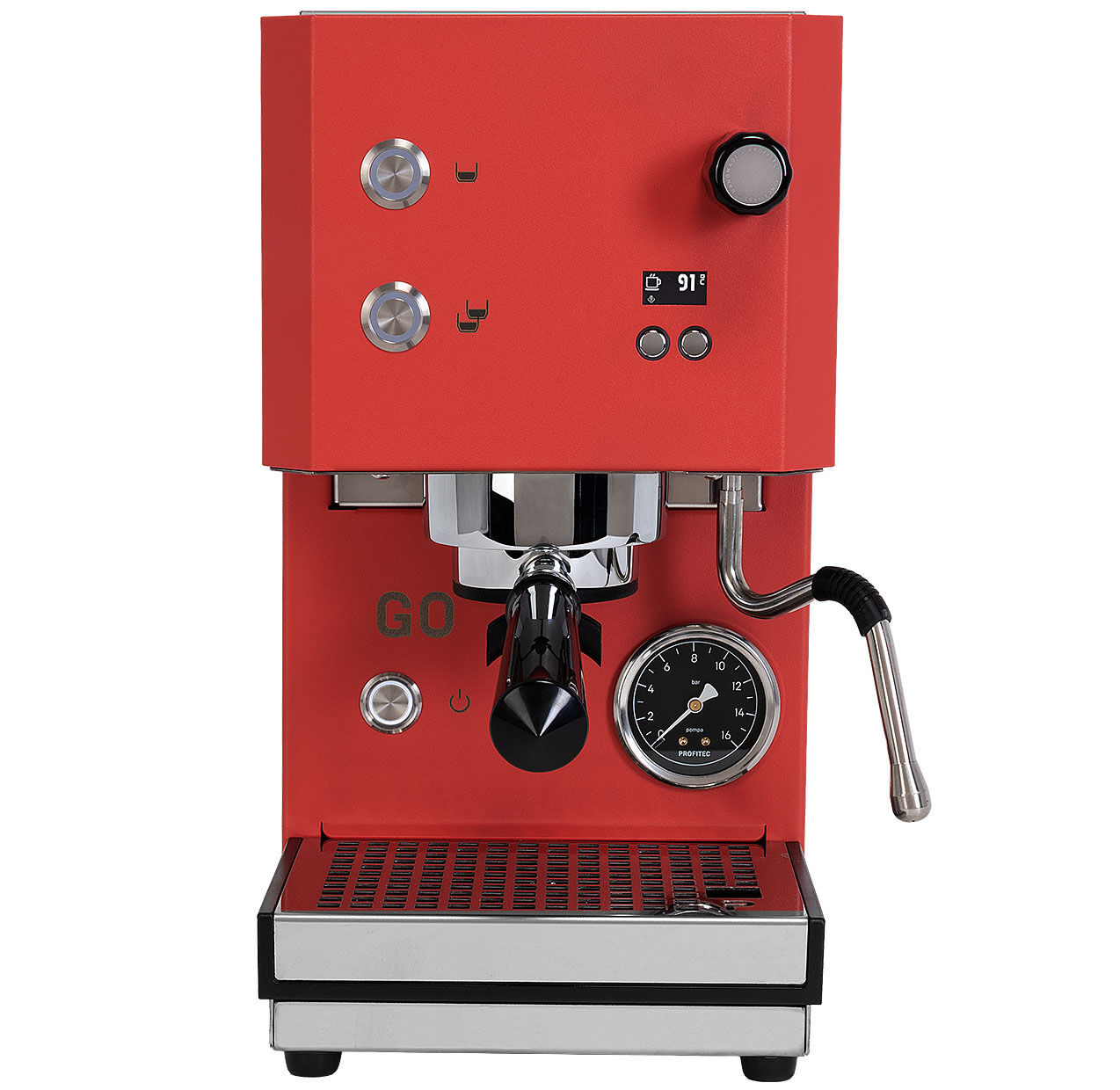 Profitec Pro GO 2.0 Kırmızı Kahve Makinesi