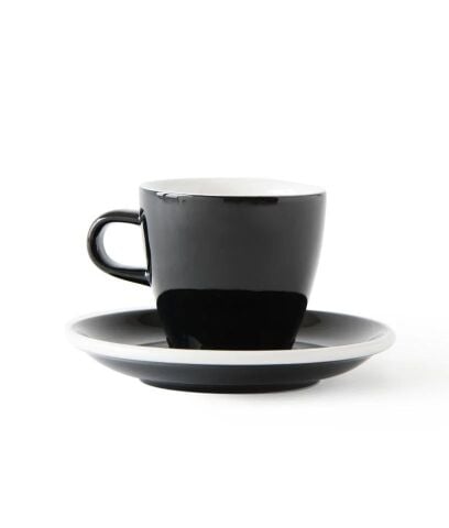 Acme Evolution 6'lı Siyah Tulip Fincanı Seti