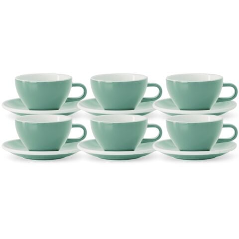 Acme Evolution 6'lı Cappuccino Fincan Seti Yeşil