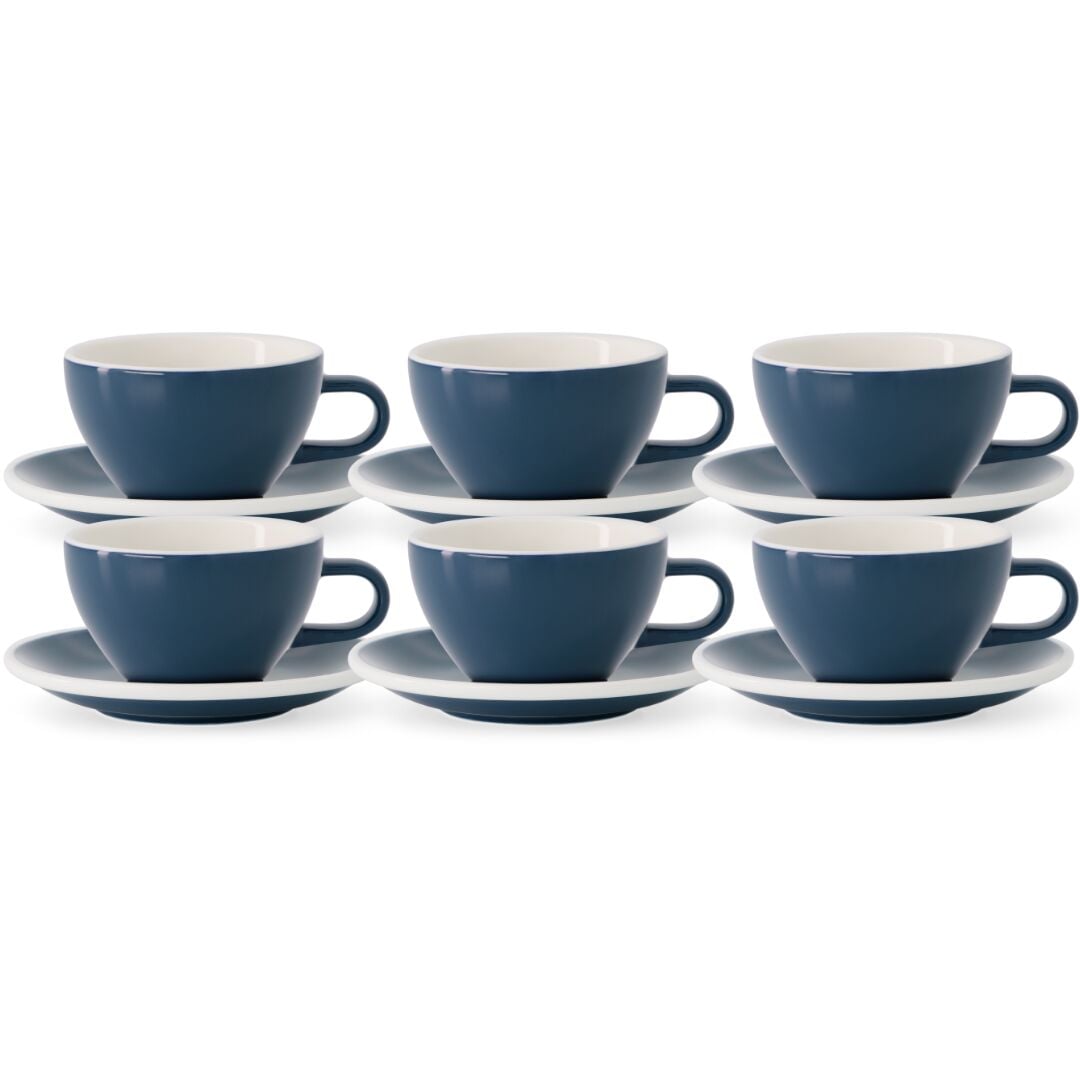 Acme Evolution 6'lı Cappuccino Fincan Seti Lacivert