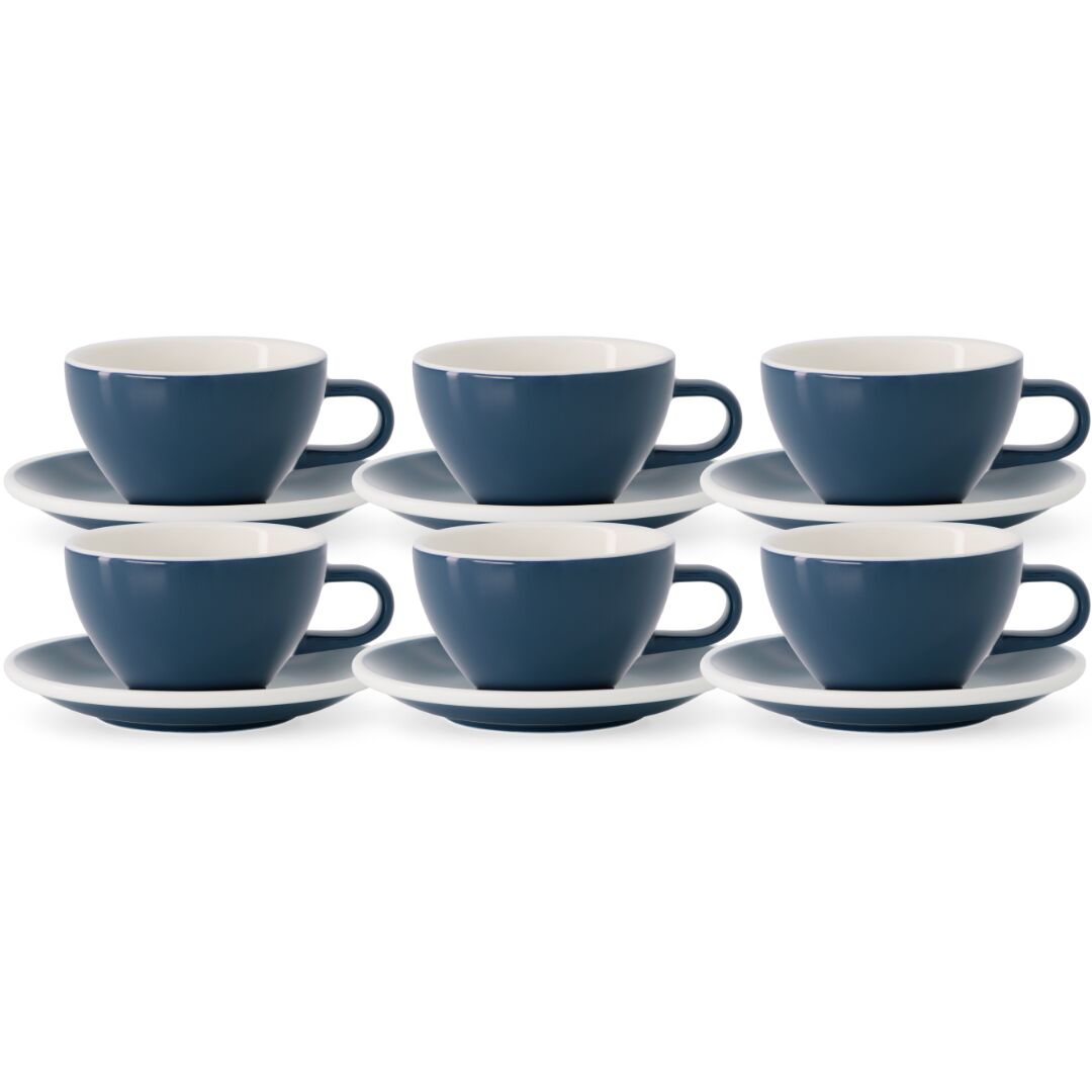 Acme Evolution 6'lı Cappuccino Fincan Seti Lacivert