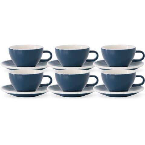 Acme Evolution 6'lı Cappuccino Fincan Seti Lacivert
