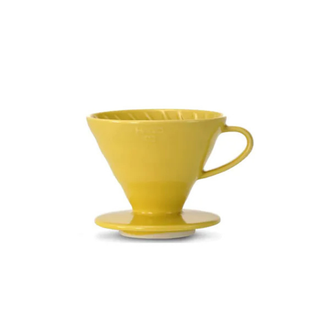 Hario V60 02 Dripper Seramik Sarı