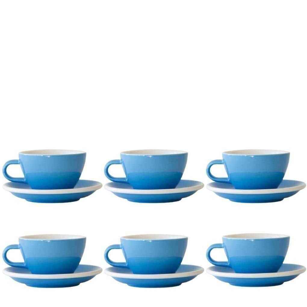 Acme Evolution 6'lı Cappuccino Fincan Seti Mavi