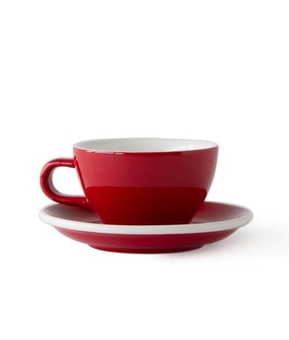 Acme Evolution 6'lı Cappuccino Fincan Seti Kırmızı