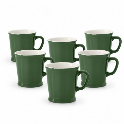 Acme Union Mug 6'lı Fincan Seti Yeşil