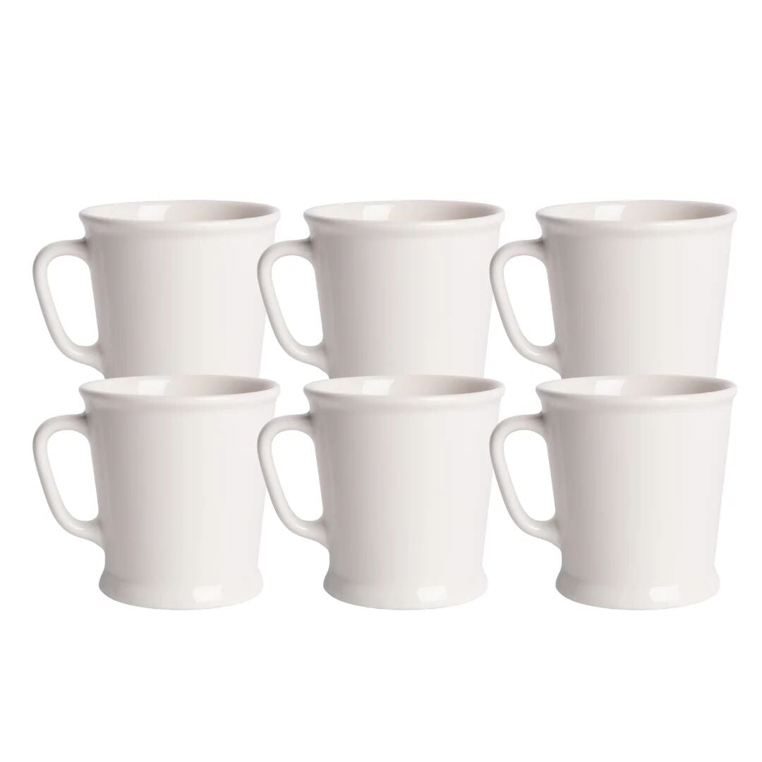 Acme Union Mug 6'lı Fincan Seti Beyaz