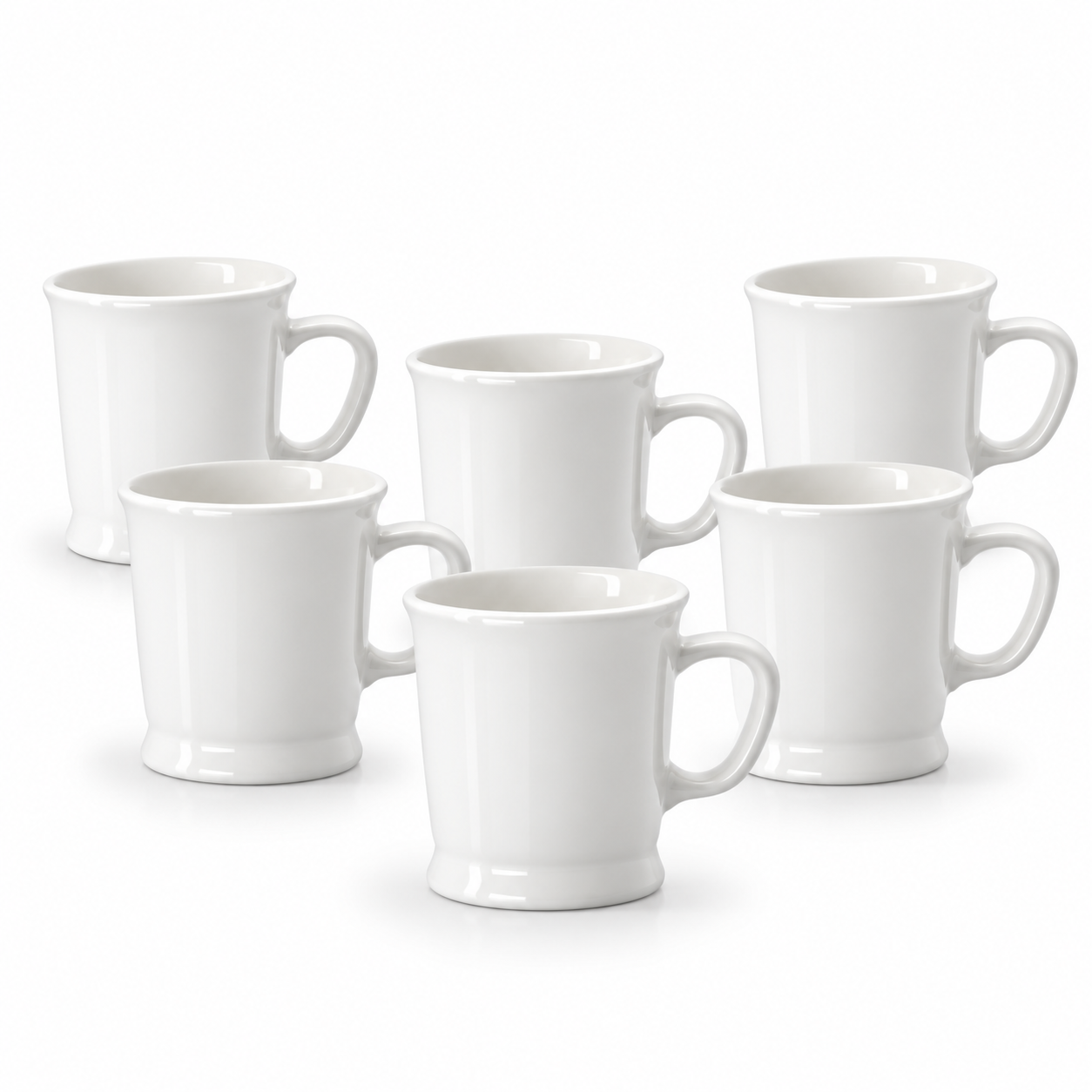 Acme Union Mug 6'lı Fincan Seti Beyaz