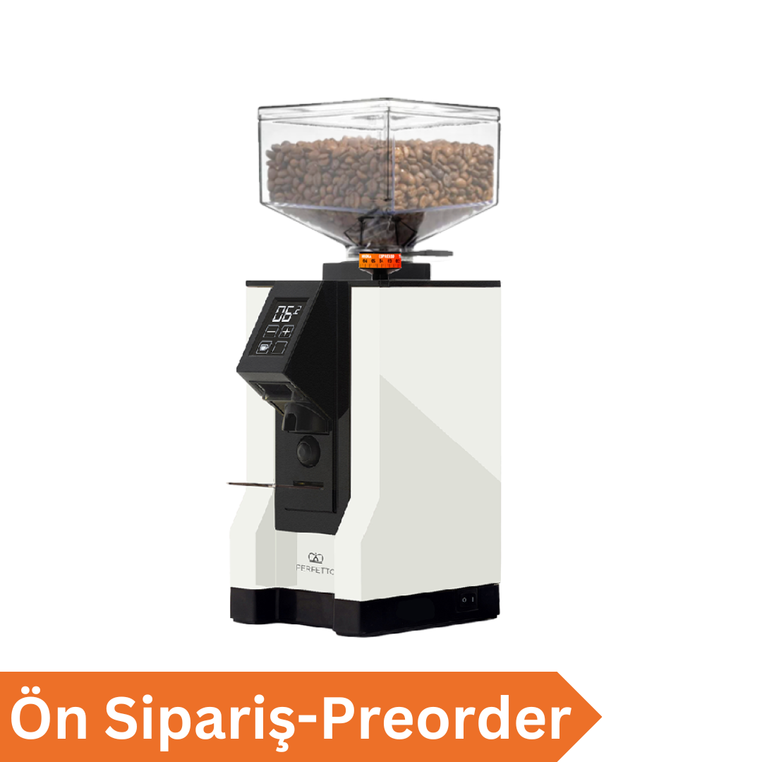 Ön Sipariş - Eureka Mignon Perfetto Kahve Öğütücüsü 15BL Beyaz
