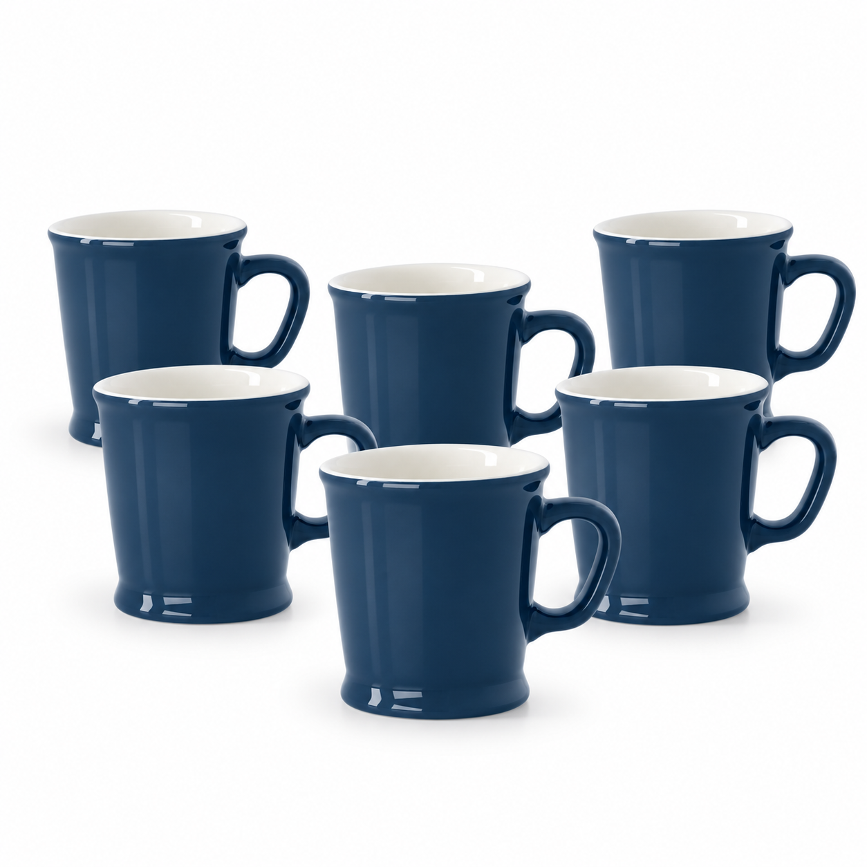 Acme Union Mug 6'lı Fincan Seti Lacivert