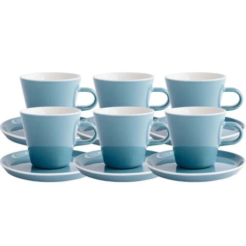 Acme Roman Cup Medium 6’lı Fincan Seti Mavi
