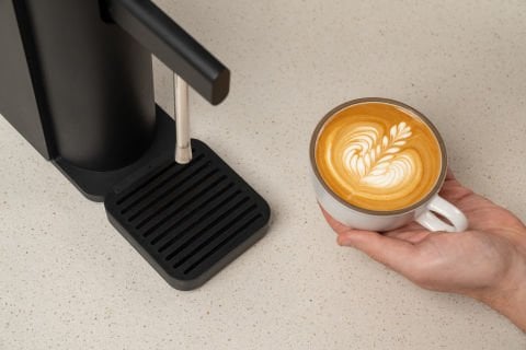 Morning Dream Süt Köpürtme Makinesi Siyah