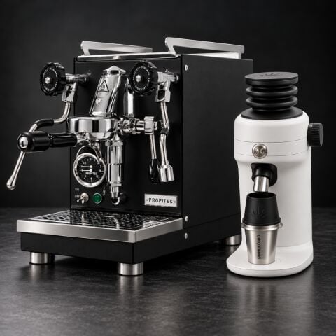 Profitec Pro400 Siyah - Mahlkönig X64SD Beyaz Set