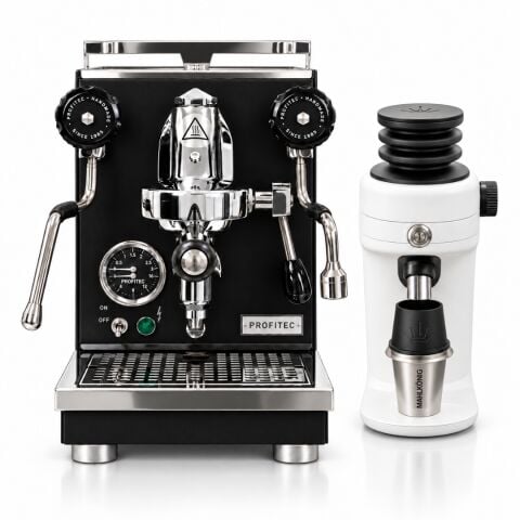 Profitec Pro400 Siyah - Mahlkönig X64SD Beyaz Set