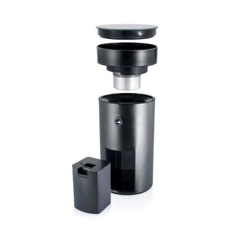 Wilfa - Uniform 58mm Flat Dişli Tartılı Kahve Öğütücü - Siyah