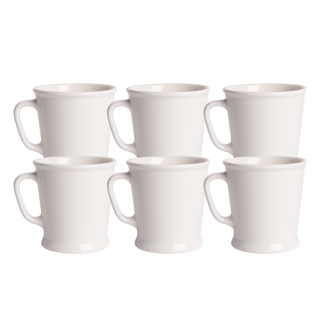 Acme Union Mug 6'lı Fincan Seti Beyaz