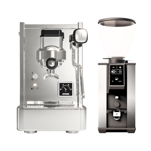 SET FIRSATI - Stone Lite Inox & Pebble Kahve Öğütücüsü Krom