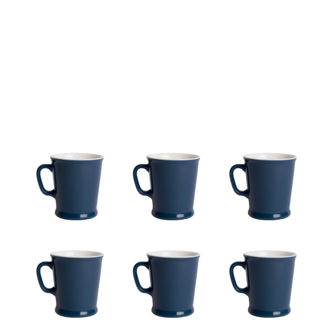 Acme Union Mug 6'lı Fincan Seti Koyu Mavi