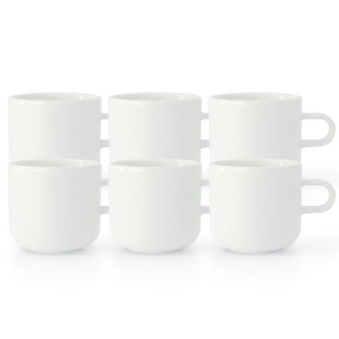 Acme Bobby Mug 6'lı Fincan Seti Beyaz 300ml