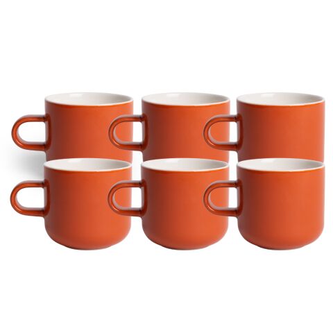 Acme Bobby Mug 6'lı Fincan Seti Turuncu