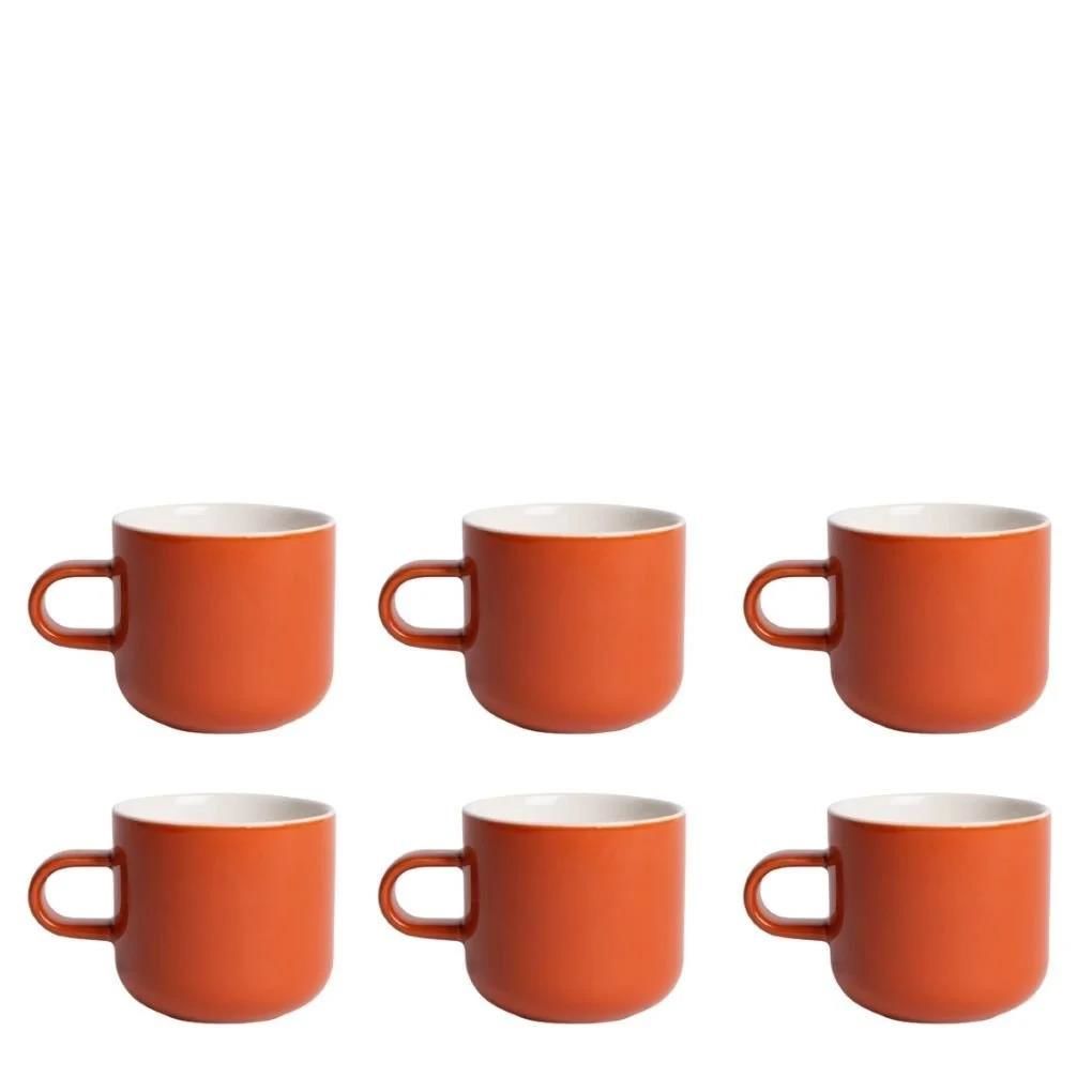 Acme Bobby Mug 6'lı Fincan Seti Turuncu