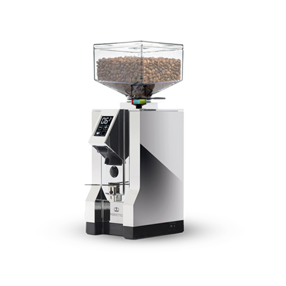 Eureka Mignon Perfetto Kahve Öğütücüsü 16CR Krom