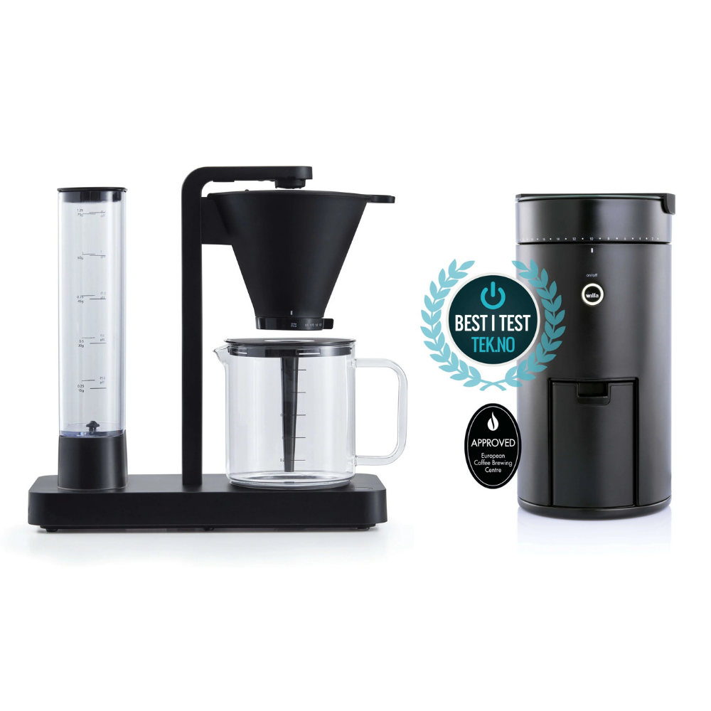 SET FIRSATI - Wilfa Performance Filtre Kahve Makinesi & Uniform 58mm Flat Dişli Tartılı Kahve Öğütücü